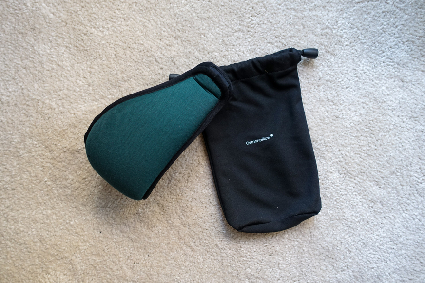 ostrichpillow eye mask carry bag